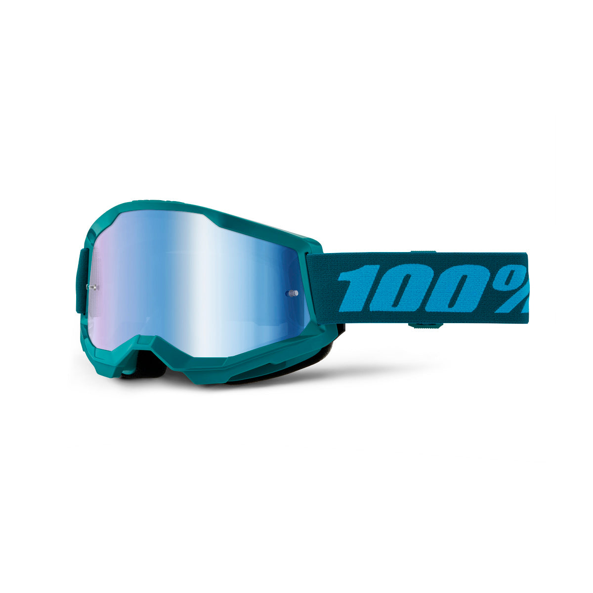Goggles 100% Strata 2 Stone - Mica Espejo Azul